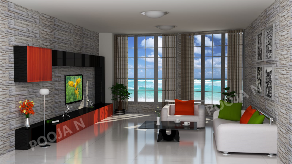 Living room design